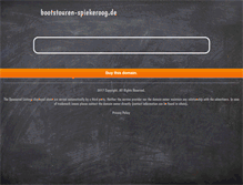Tablet Screenshot of bootstouren-spiekeroog.de